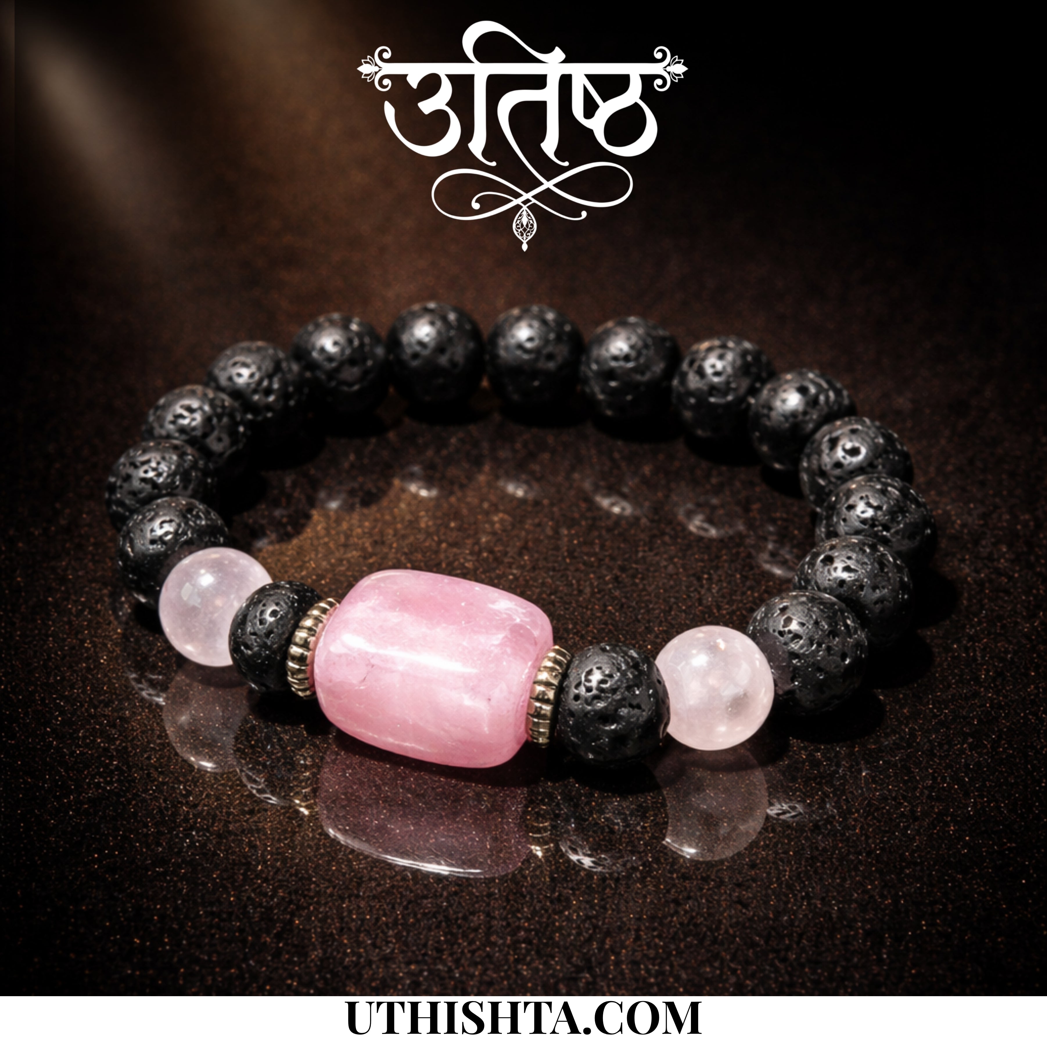 Rose quartz Prem Shakti bracelet