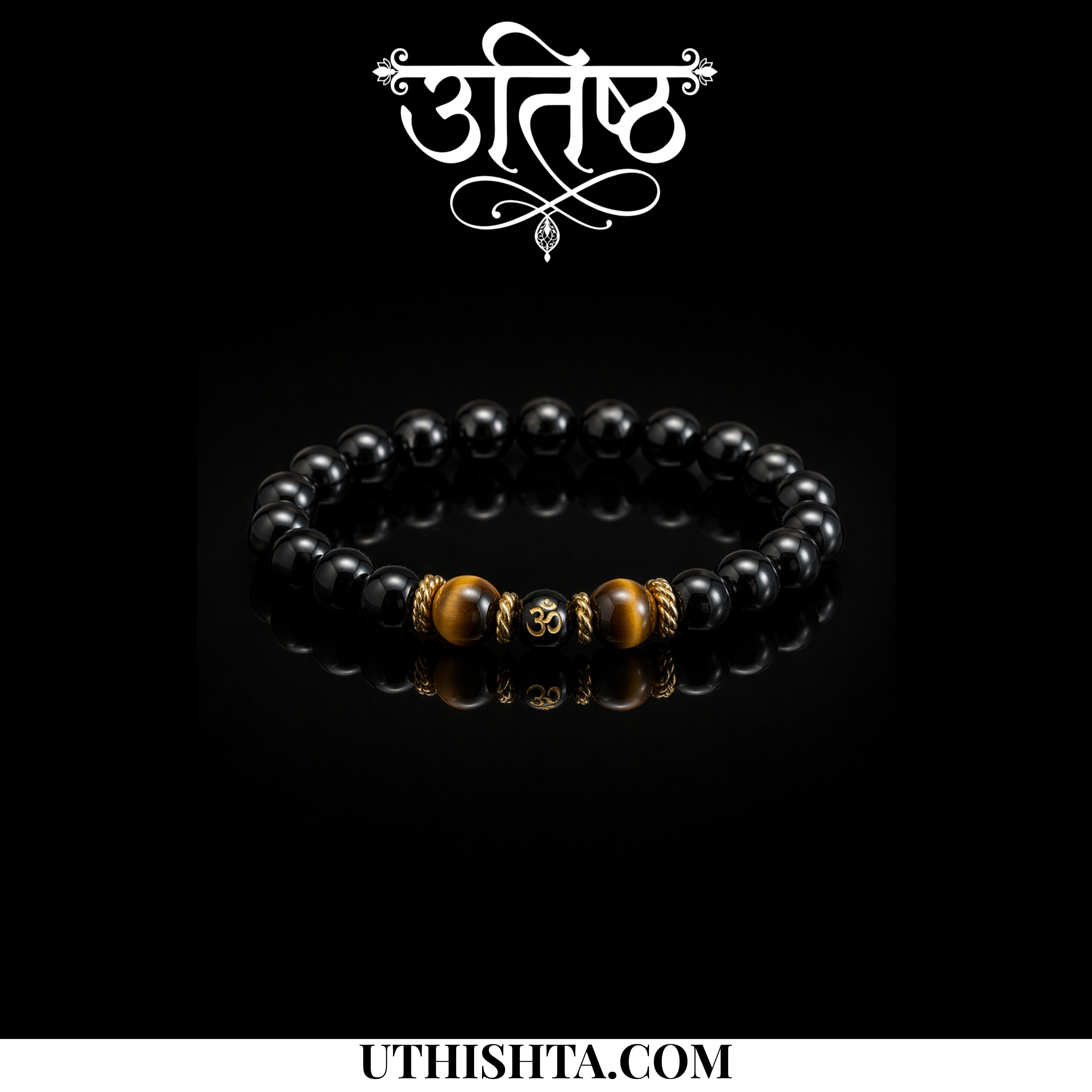 Tranquil om shakti bracelet