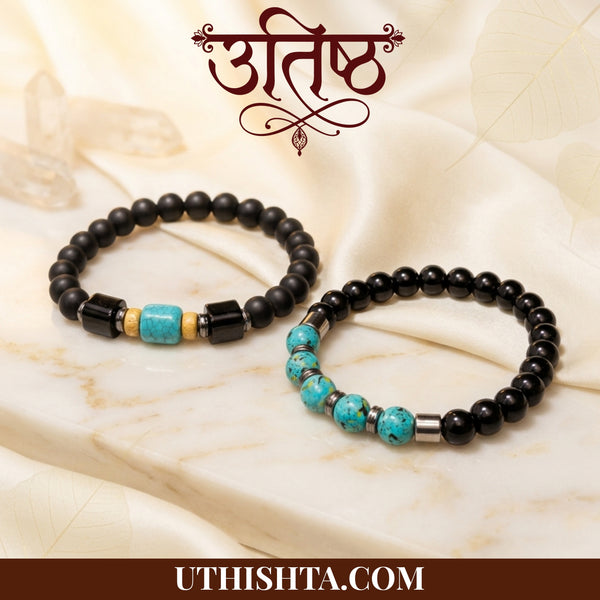 Black Onyx & Turquoise Energy Combo
