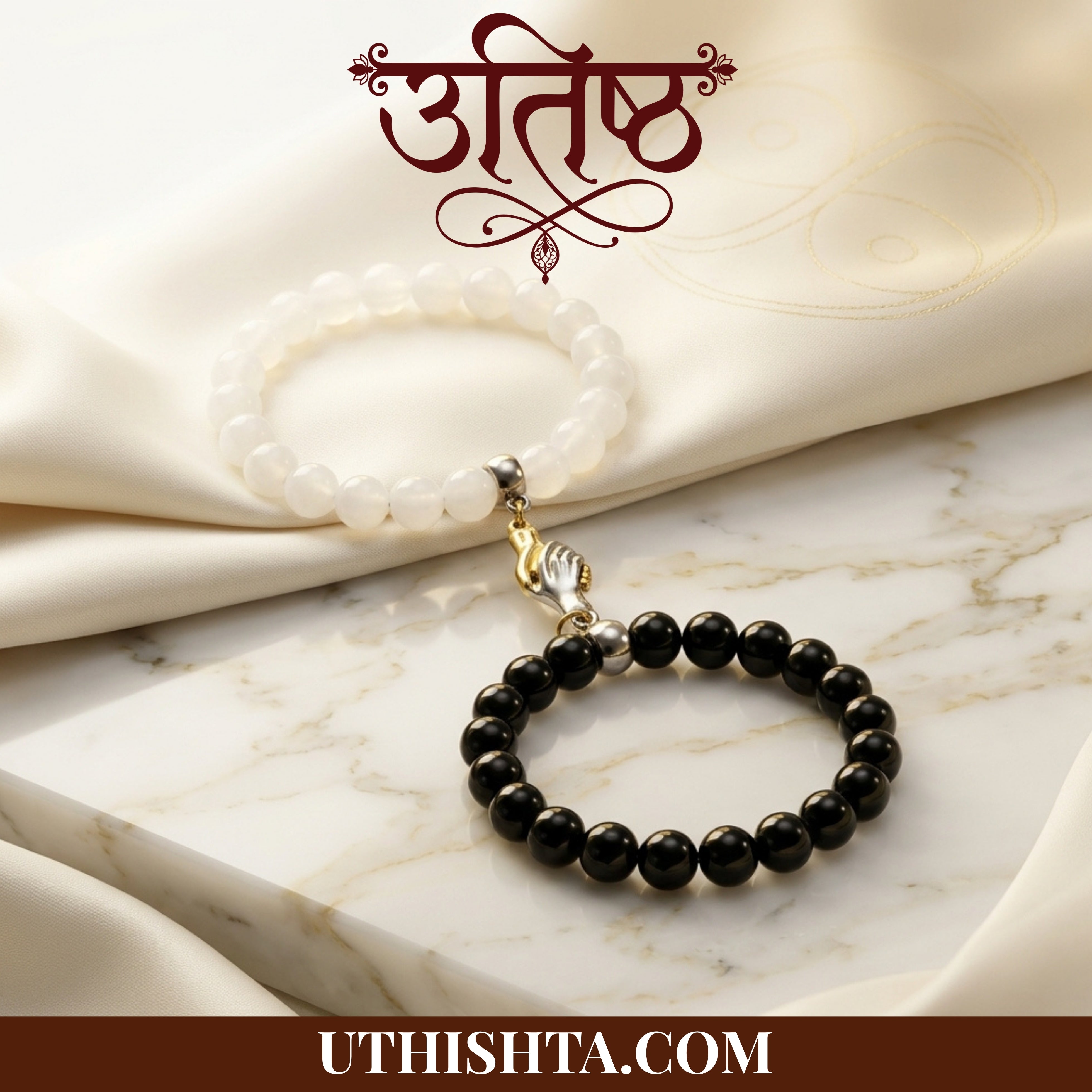 Chandra–Kaala Ratna Yugma) – moon (white) + time/black energy